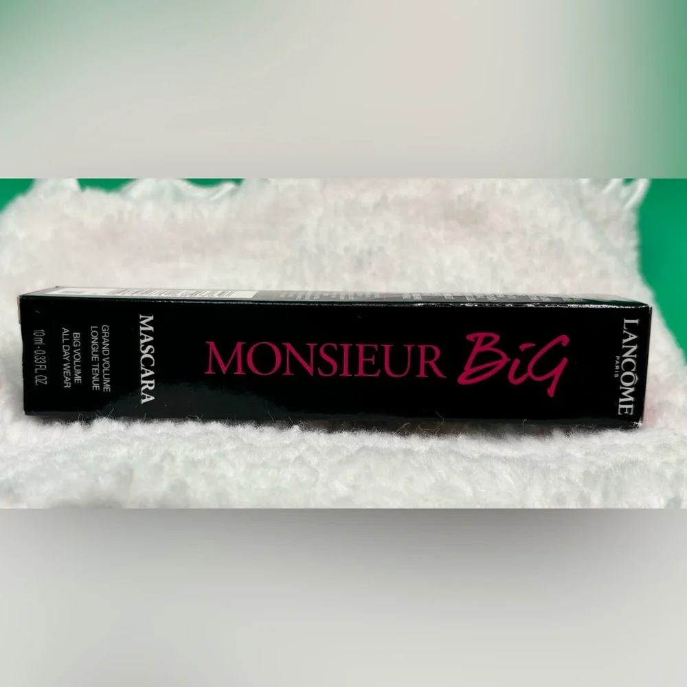 Lancôme Monsieur Big Waterproof Mascara 0.3 fl oz Black Work Makeup Makeover